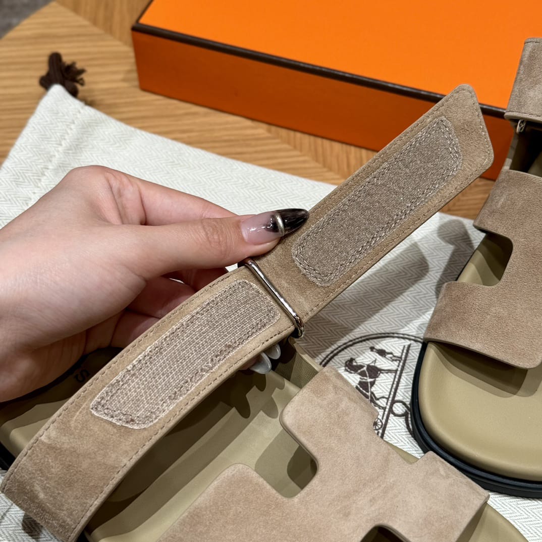 Sandales Chypre Hermès Beige